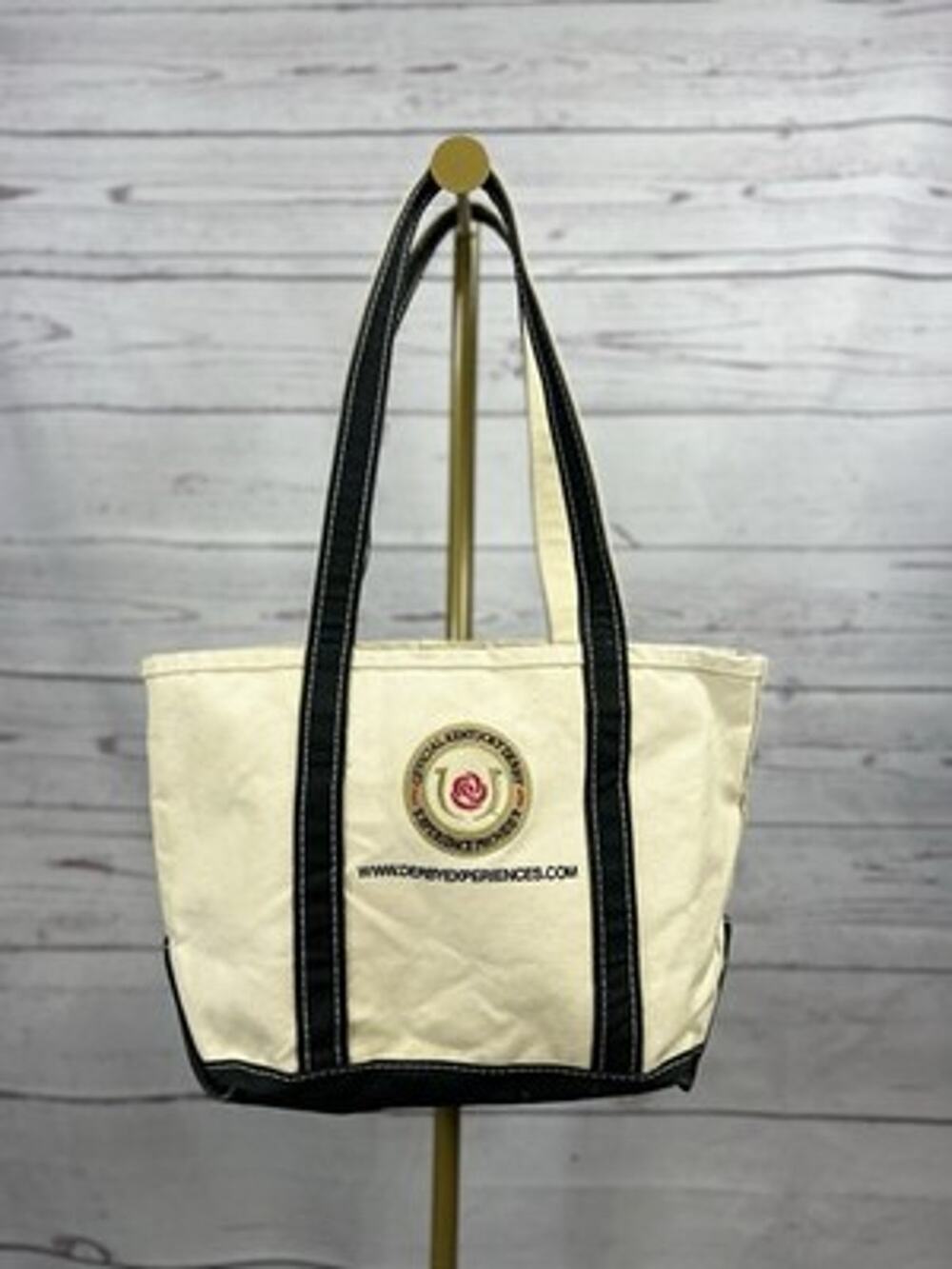 L.L.Bean Boat and Tote Kentucky Derby Experiences Canvas Tote Bag